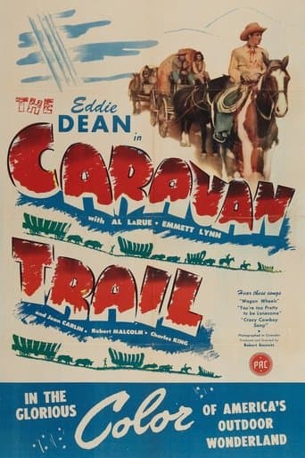 Movie poster for The Caravan Trail