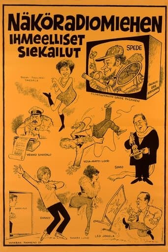 Movie poster for Näköradiomiehen ihmeelliset siekailut