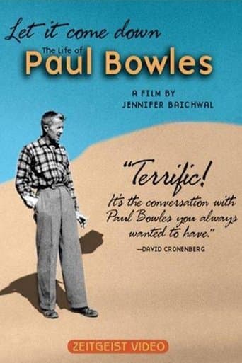 Movie poster for Let It Come Down: The Life of Paul Bowles