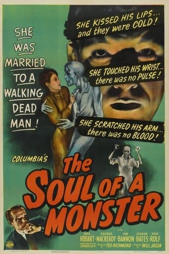 Movie poster for The Soul of a Monster