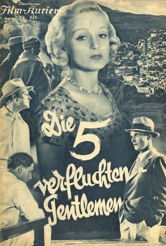 Movie poster for The Five Accursed Gentlemen