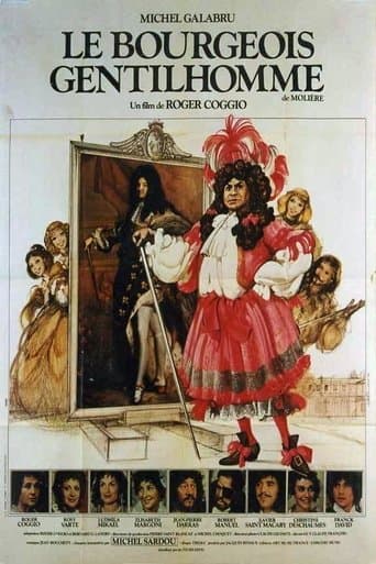 Movie poster for Le Bourgeois gentilhomme