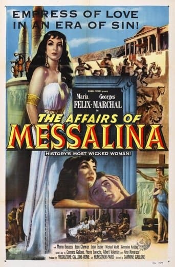 Movie poster for The Affairs of Messalina