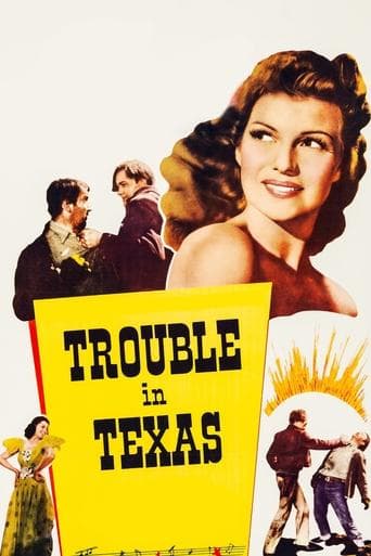 Movie poster for Trouble in Texas