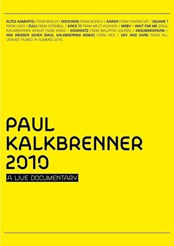 Movie poster for Paul Kalkbrenner: A Live Documentary