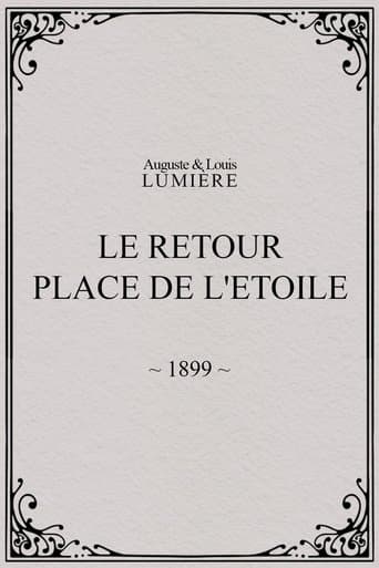 Movie poster for Le retour, Place de l'Etoile