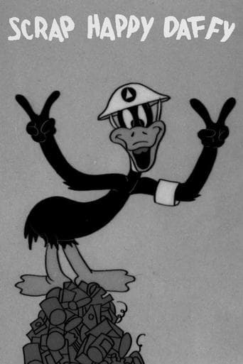 Movie poster for Scrap Happy Daffy