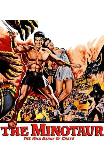 Movie poster for The Minotaur, the Wild Beast of Crete