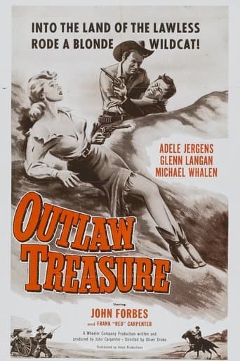 Movie poster for Outlaw Treasure