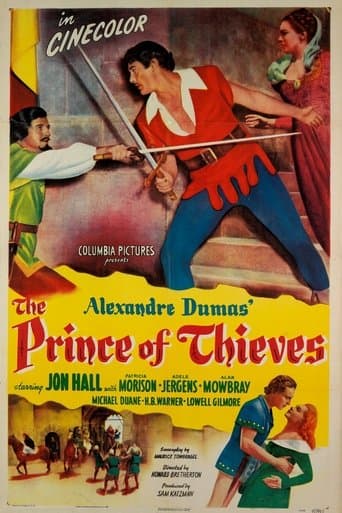 Movie poster for The Prince of Thieves