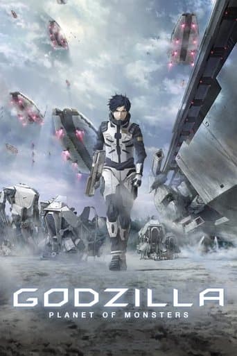 Movie poster for Godzilla: Planet of the Monsters