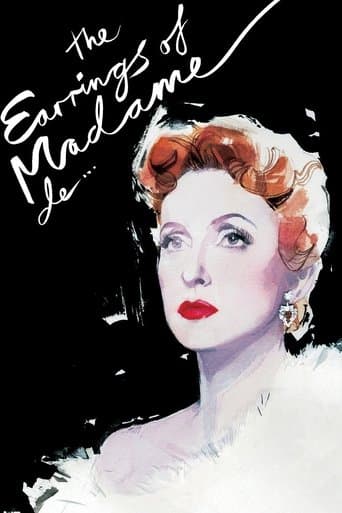 Movie poster for The Earrings of Madame de...