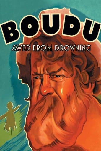 Movie poster for Boudu Saved from Drowning