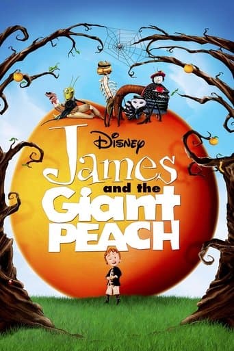 Movie poster for James and the Giant Peach