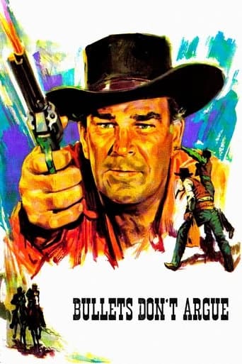 Movie poster for Bullets Don't Argue