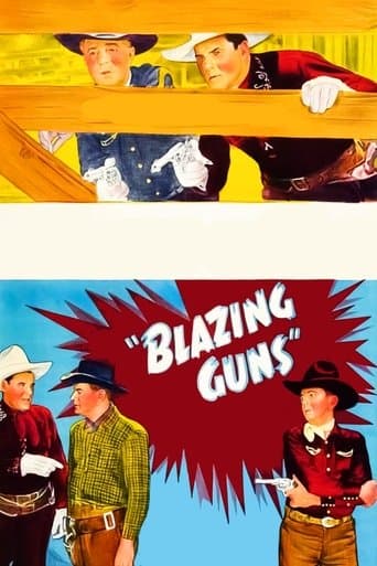 Movie poster for Blazing Guns