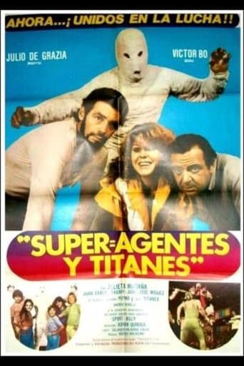 Movie poster for Superagentes y titanes