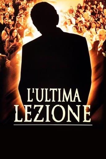 Movie poster for L'ultima lezione
