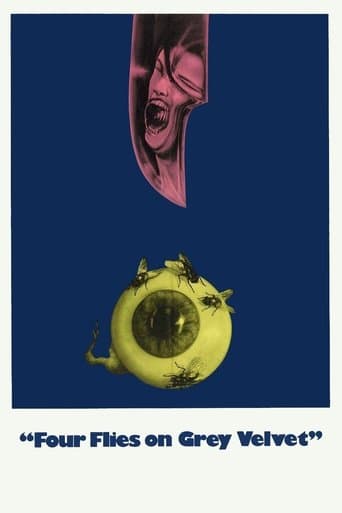 Movie poster for Four Flies on Grey Velvet