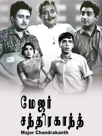 Movie poster for Major Chandrakanth