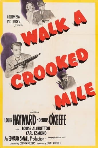 Movie poster for Walk a Crooked Mile