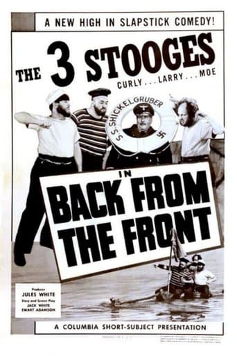 Movie poster for Back from the Front