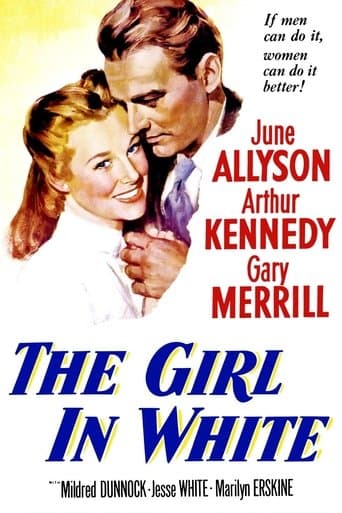 Movie poster for The Girl in White