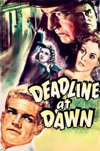 Movie poster for Deadline at Dawn