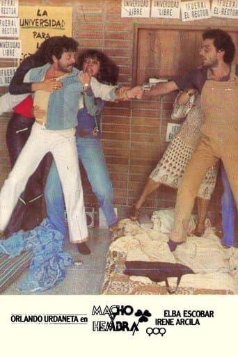 Movie poster for Macho y hembra