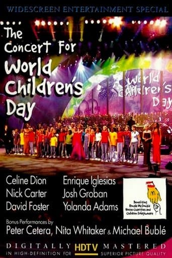Movie poster for The Concert For World Children's Day