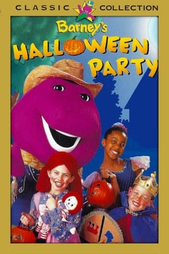 Movie poster for Barney's Halloween Party