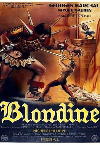 Movie poster for Blondine