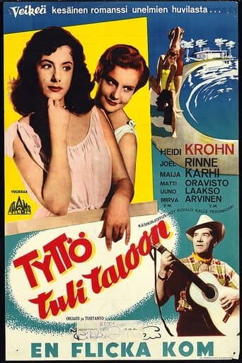 Movie poster for Tyttö tuli taloon
