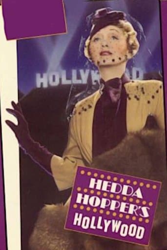 Movie poster for Hedda Hopper's Hollywood