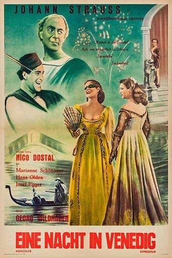 Movie poster for Eine Nacht in Venedig