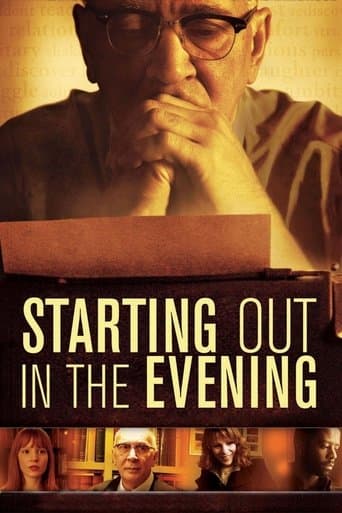 Movie poster for Starting Out in the Evening