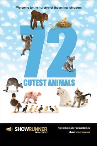 Movie poster for 72 Cutest Animals
