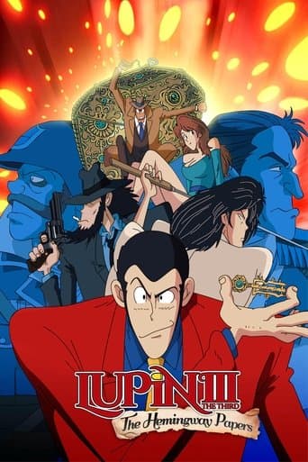 Movie poster for Lupin the Third: The Hemingway Papers