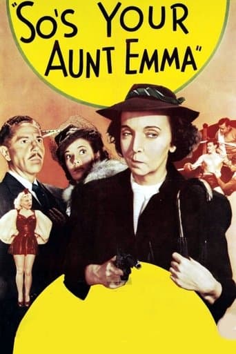 Movie poster for So's Your Aunt Emma!