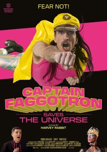 Movie poster for Captain Faggotron Saves the Universe