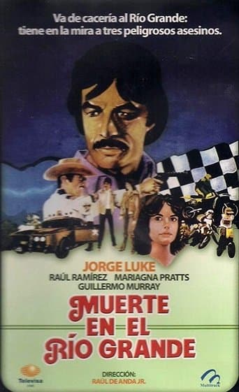 Movie poster for Muerte en el Río Grande