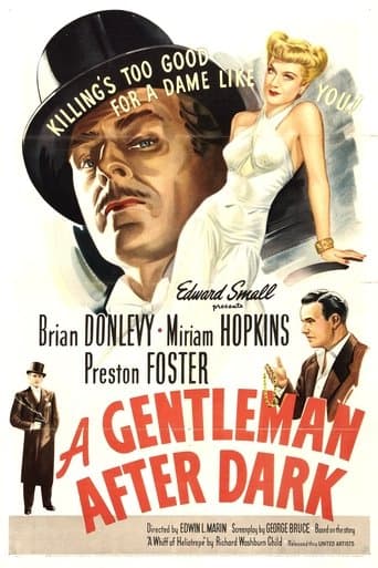 Movie poster for A Gentleman After Dark