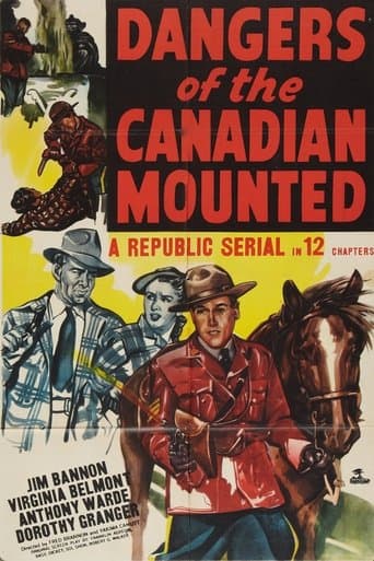 Movie poster for Dangers of the Canadian Mounted