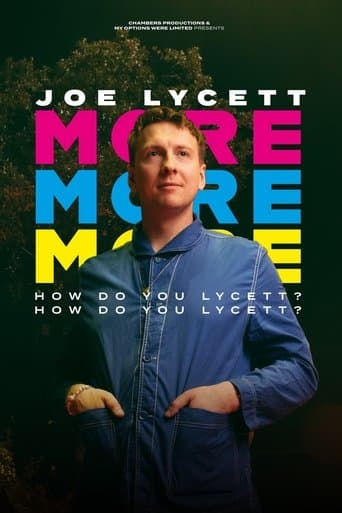 Movie poster for Joe Lycett: More, More, More! How Do You Lycett? How Do You Lycett?