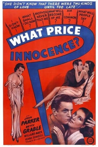 Movie poster for What Price Innocence?