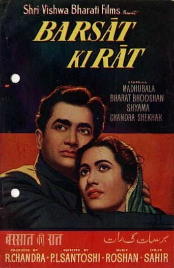 Movie poster for Barsaat Ki Raat