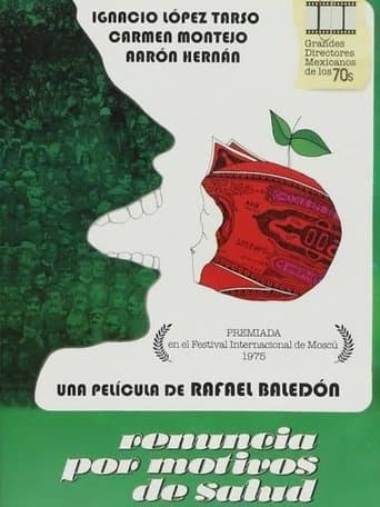 Movie poster for Resigned for Reasons of Health