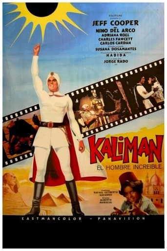 Movie poster for Kaliman, the Incredible Man