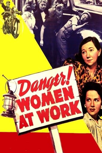 Movie poster for Danger! Women at Work