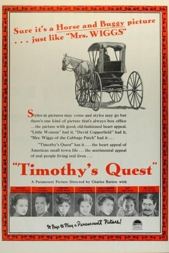 Movie poster for Timothy's Quest